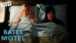 Norma and Norman Sleep Together  Bates Motel  Scre