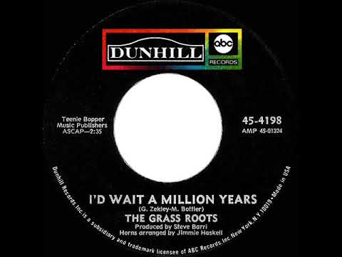 1969 HITS ARCHIVE: I’d Wait A Million Years - Grass Roots (mono 45)