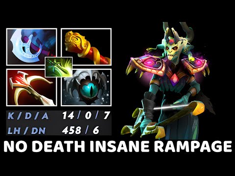 MEDUSA No Death Insane Rampage Destroy All Dota 2
