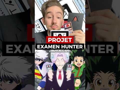 Je vous doit l’Examen Hunter, et je l’oublierai pas. #ExamenHunter #HxH #anime #france #watch #manga
