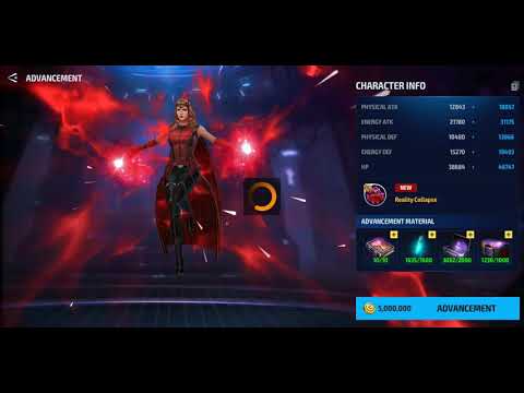 scarlet witch t3 completed marvel future fight