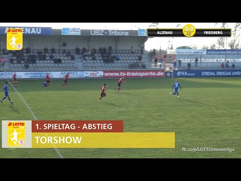 Torshow 1. Spieltag LOTTO Hessenliga 2021/2022 - Abstiegsrunde