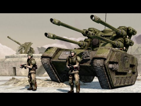 Imperial Guard vs Tau Empire - Ultimate Mod Warhammer 40k | Men of War: Assault Squad 2