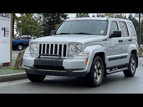 2008 Jeep Liberty Sport + Air conditioning, Liftgate glass opens  Review | Island Ford