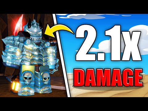 How to Craft DAMAGE Armor Set in The Forge Roblox