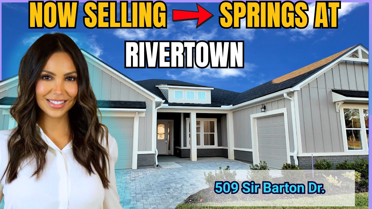 Onyx Floor Plan Tour | Inventory Home in RiverTown St. Johns FL | Pond Lot + Builder Incentives