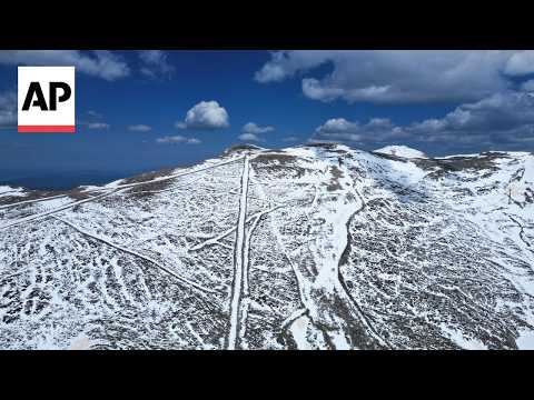 Video Thumbnail: Snow on Greece's mountains has fallen by nearly 60% over last 40 years, study shows