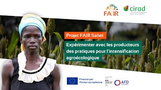 FAIR Sahel au Burkina Faso