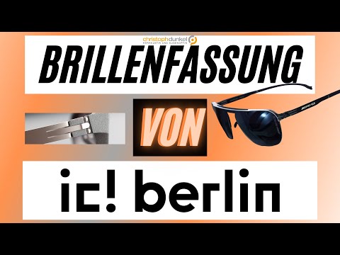 IC! Berlin Brillenbügel Montage