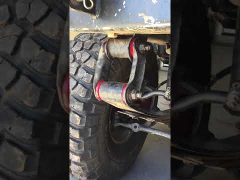 Leaf spring bushing removal replacement