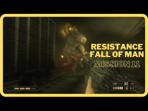Resistance Fall of Man Level 11 Conduits No Commentary Walkthrough Video