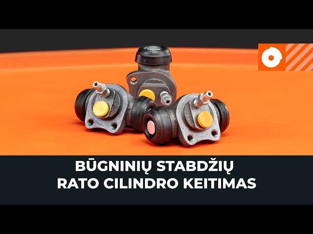 Peržiūrėkite vaizdo įrašo vadovą, kaip pakeisti SEAT Ibiza IV Hatchback (6J5, 6P1) Ratų cilindrai