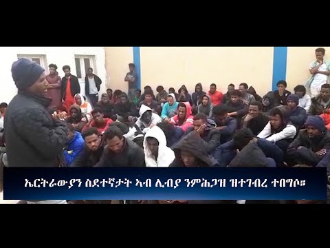 EriPlanet  : ኤርትራውያን ስደተኛታት ኣብ ሊብያ ንምሕጋዝ ዝተገብረ ተበግሶ።