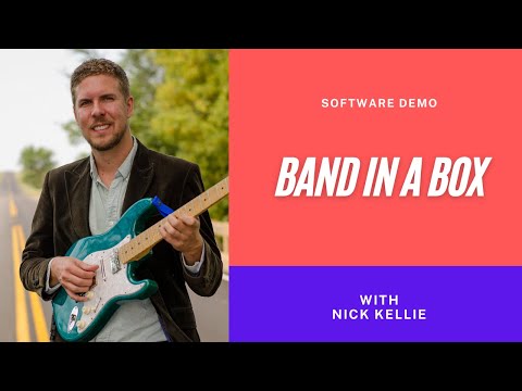 Band In A Box Demo - How to make backing tracks