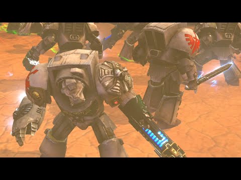 Astartes Mod 2021: New Istvaan: Dark Angels vs Crimson Fists - WH 40K: Dawn Of War 2: Retribution