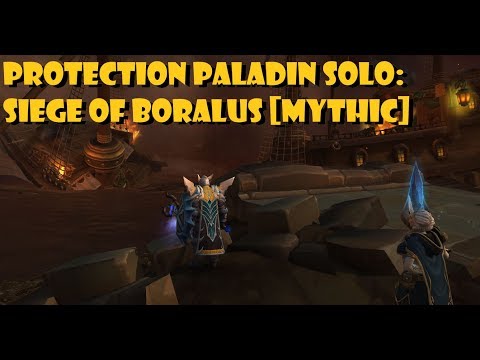 Protection Paladin Solo: Siege of Boralus [Mythic]