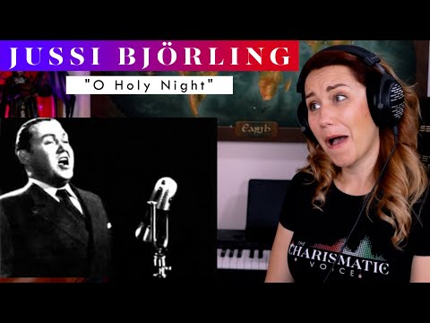 The Greatest Tenor: Jussi Björling "O Holy Night" REACTION & ANALYSIS by Vocal Coach / Opera Singer