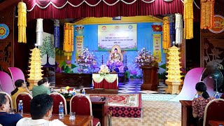 Hội nghị phổ biến giáo dục pháp luật cho Chư tăng và Phật tử thành phố Tam Điệp năm 2023.