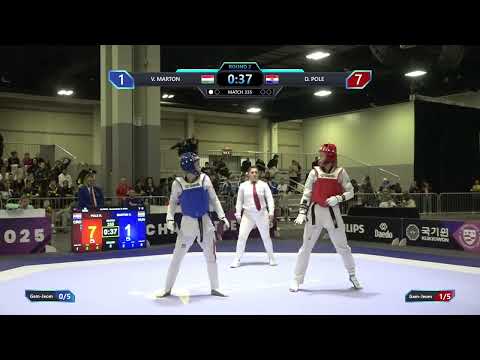 335 Quarterfinals W  67kg HUN V  MARTON CRO D  POLE PGM