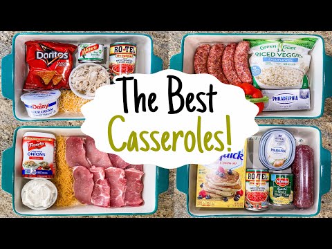 5 of the BEST EASY Casserole Recipes! | Julia Pacheco
