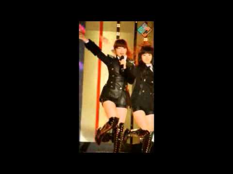 [FANCAM] 101222 Girl's Day (걸스데이) Minah Focus - Nothing Lasts Forever