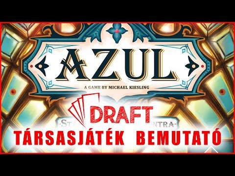 Azul Sintra üvegcsodái társasjáték bemutató - :: DRAFT :: Társasjáték vlog