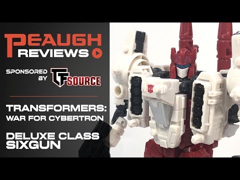 Video Review: Transformers: War for Cybertron SIEGE – Deluxe SIXGUN