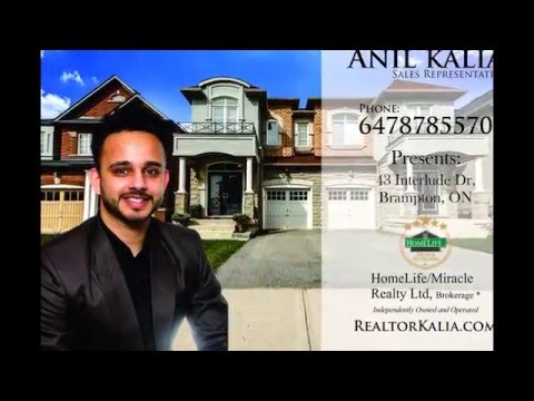 43 Interlude Dr, Brampton, ON L6X 0E4