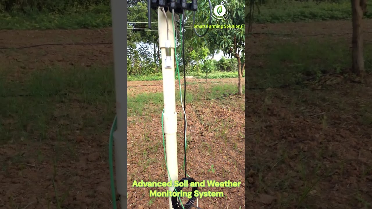 AgWise Advanced Soil and Weather Monitoring System #smartfarming  #farming #shorts #agriculture