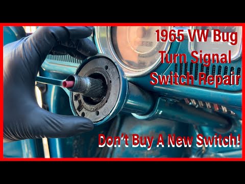 Turn Signal Switch Rehab:  Watch this video before buying a turn signal switch!