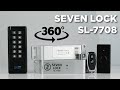 Беспроводной комплект контроля доступа SEVEN LOCK SL-7708 white