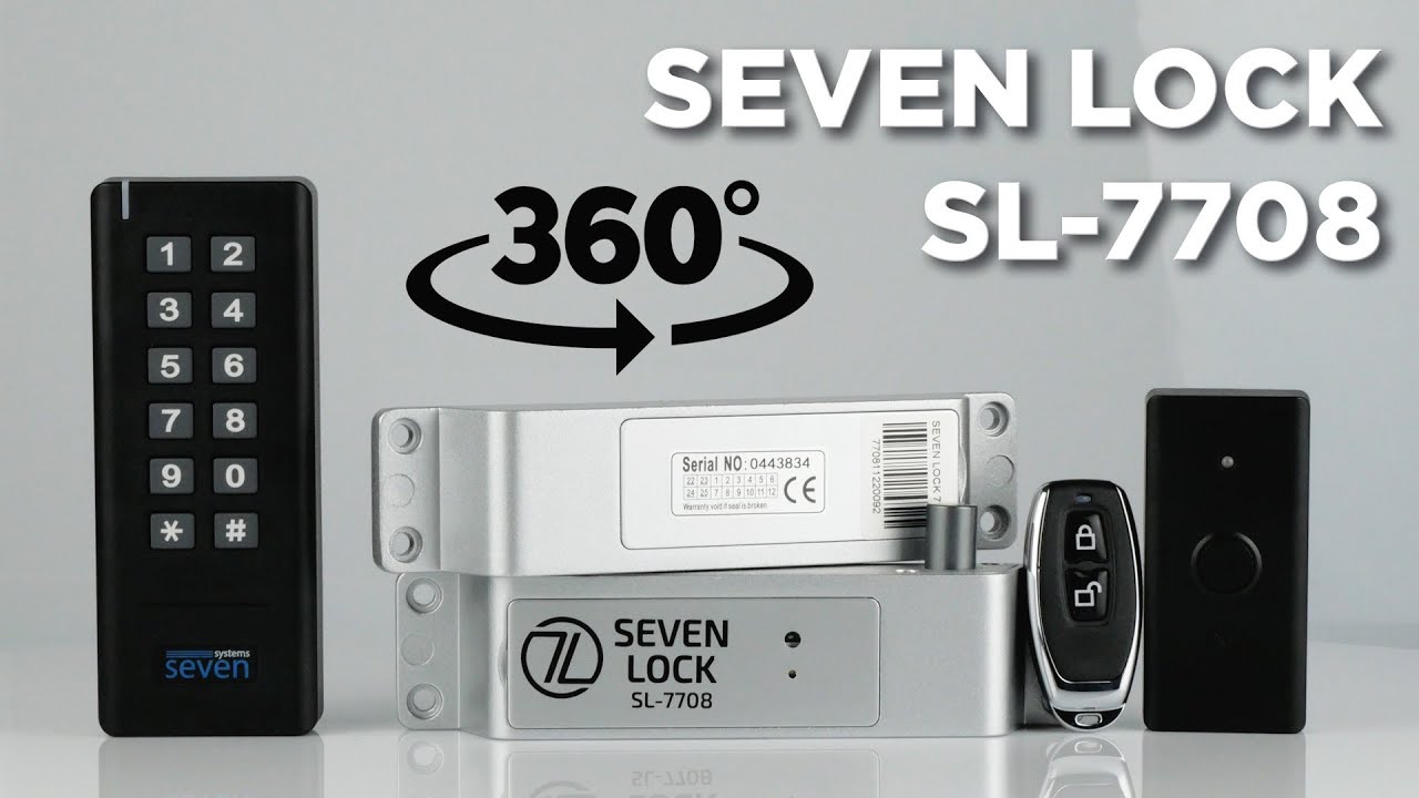 Беспроводной комплект контроля доступа SEVEN LOCK SL-7708 white