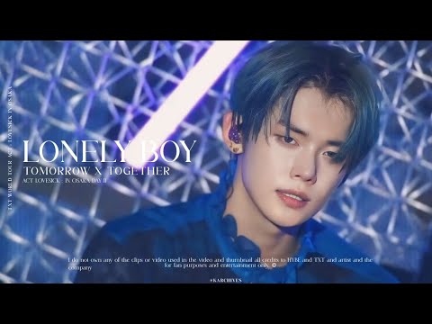 TOMORROW X TOGETHER-「Lonely Boy」 World Tour - 'Act : Lovesick' in Osaka