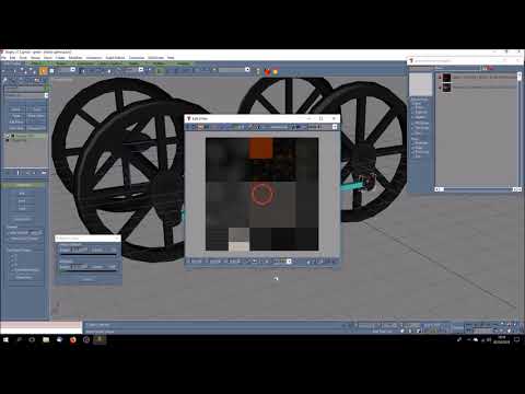 Gmax: How to make models for Trainz, part 13 - Connecting Rods