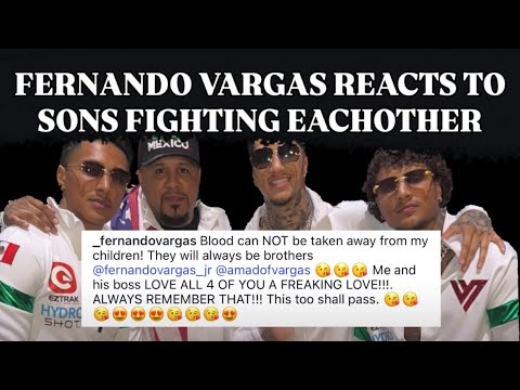 How Many Sons Does Fernando Vargas Have