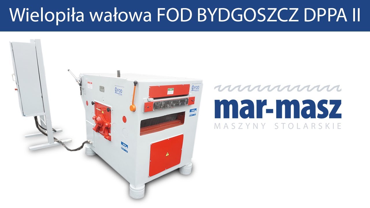 Wielopiła wałowa FOD BYDGOSZCZ DPPA II 640/120 - Mar-Masz | Woodworking Machines