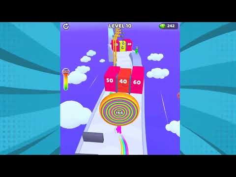 Layer man 3d runner, 3d games
