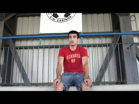 Francisco Pérez capitán del Juvenil del CD Casinos