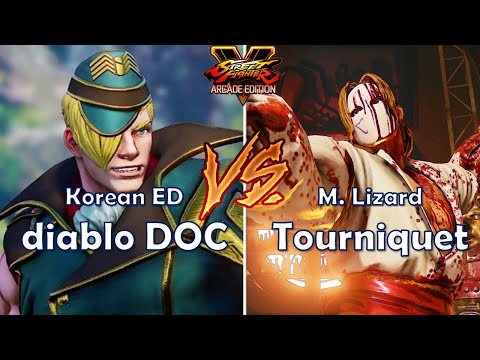 SFV AE S4 ◆ diabloDOC (ED) vs Tourniquet (Vega) Ranked match