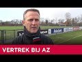Reactie Van den Brom | Vertrek bij AZ