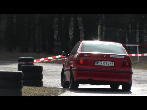 Artur Wociński, BMW E36  - II SuperOES Tor Poznań - 04.03.2017