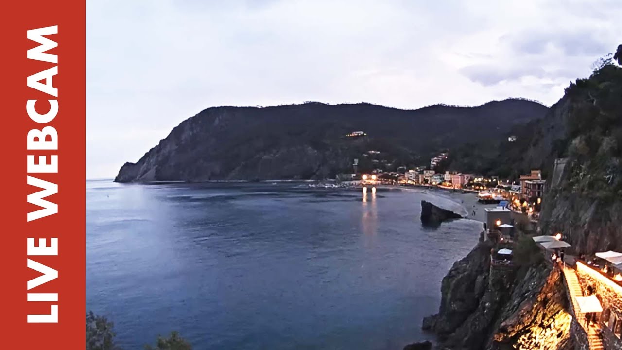 Live webcam view of Monterosso al Mare Beach View