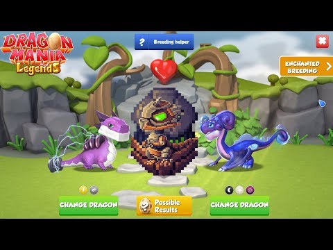 How To Breed Droid Dragon? + Max Level 125 Dragon Mania Legends Gameplay Walkthrough Part 1485 HD