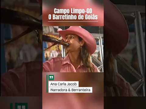 TBT - Berranteira em Campo Limpo de Goiás - Ana Carla Jacob no Barretinho de Goiás anos atrás
