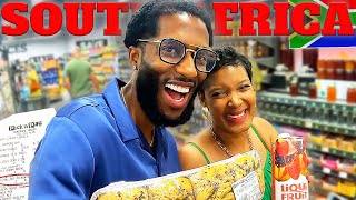This CAN'T be Grocery Shopping in South Africa! 🇿🇦 *American is SHOCKE