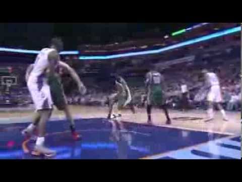 John Henson stops the nice offensive play with a better shot block on the defensive