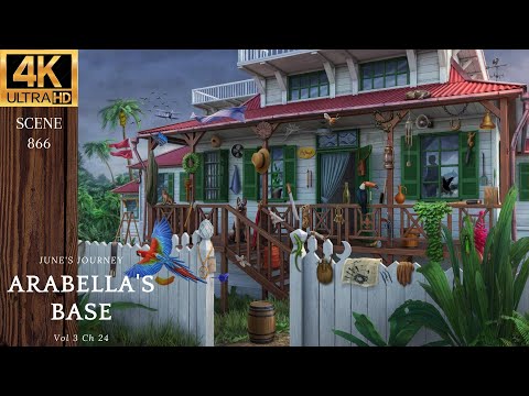 June's Journey Scene 866 Vol 3 Ch 24 Arabella's Base *Full Mastered Scene* 4K