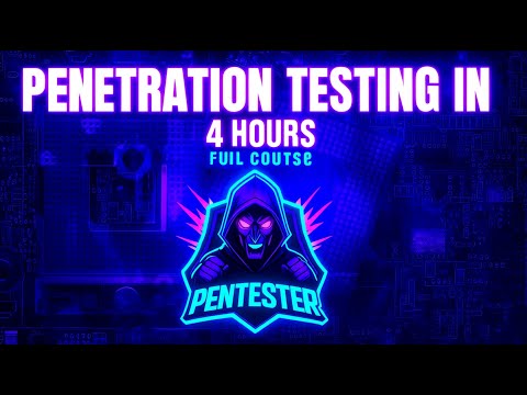 Penetration Testing Full Course in 4 Hours 2025 / Penetration Tutorial / Cyber Security Full Cours