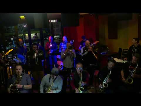Brian Thomas/  Alex Lee Clark Big Band 2-9-23 Sally Obriens Somerville, MA set1