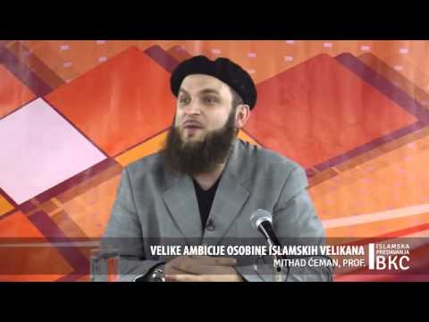 Koji su tvoji ciljevi - prof Mithad Ceman